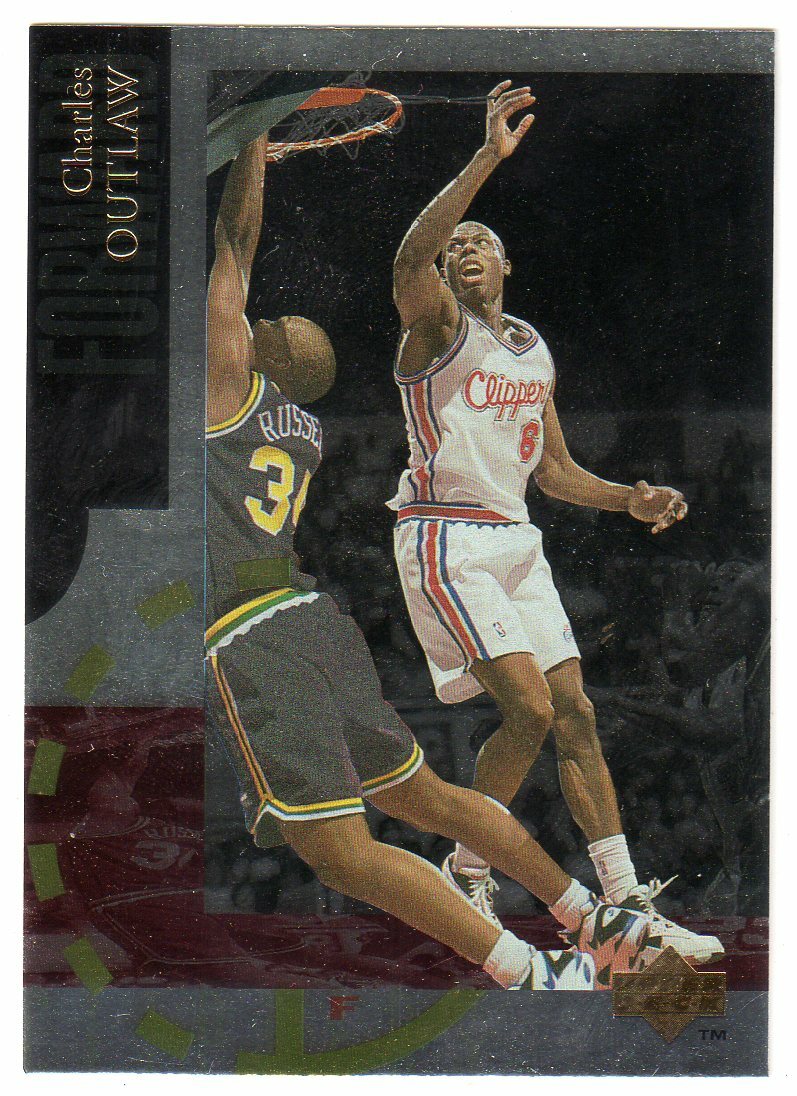 1994-95 Upper Deck #SE38 CHARLES OUTLAW 'SPECIAL EDITION' CARD! CLIPPERS