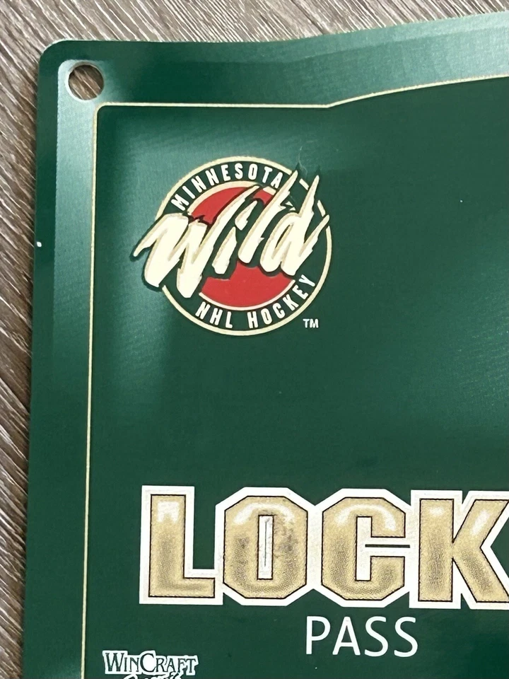 Minnesota Wild Sign 19” Wall Art Man Cave Fan Locker Room Hockey WinCraft USA - Image 4 of 4