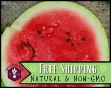 55+ Watermelon Seeds [Sweet Crimson] Vegetable Gardening Heirloom, Non-GMO, USA