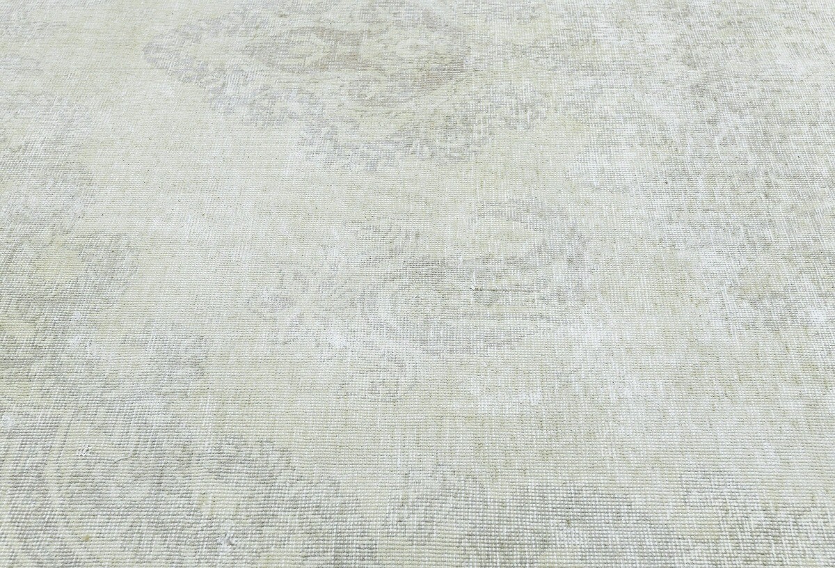 Vintage Muted Floral Antique 9'3X12'6 Distressed Oriental Rug Boho