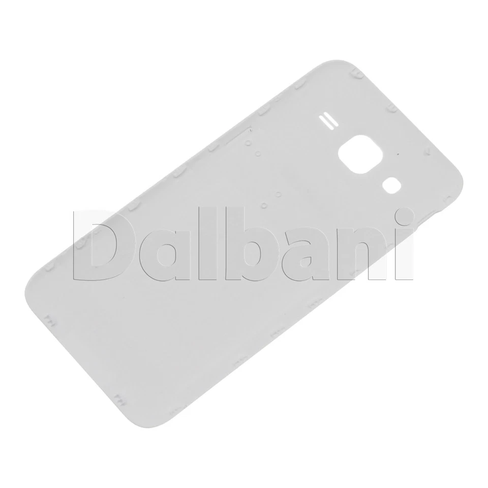 Placa de repuesto para puerta trasera de batería Samsung Galaxy J2 blanca Foto 2 de 2