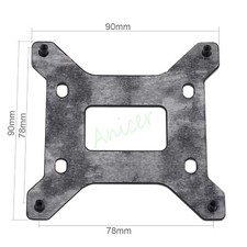 Metal LGA 1700 Backplate CPU Radiator Base Heatsink Mounting Backplane Bracket