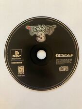 Tekken 3 (Sony PlayStation 1, 1998) PS1 Tested Disc Only Black Label