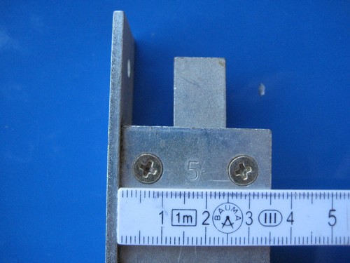 Bascule Lock Mandrel 25mm with Bar Top and Bottom Cuff 24x235mm - Picture 9 of 10