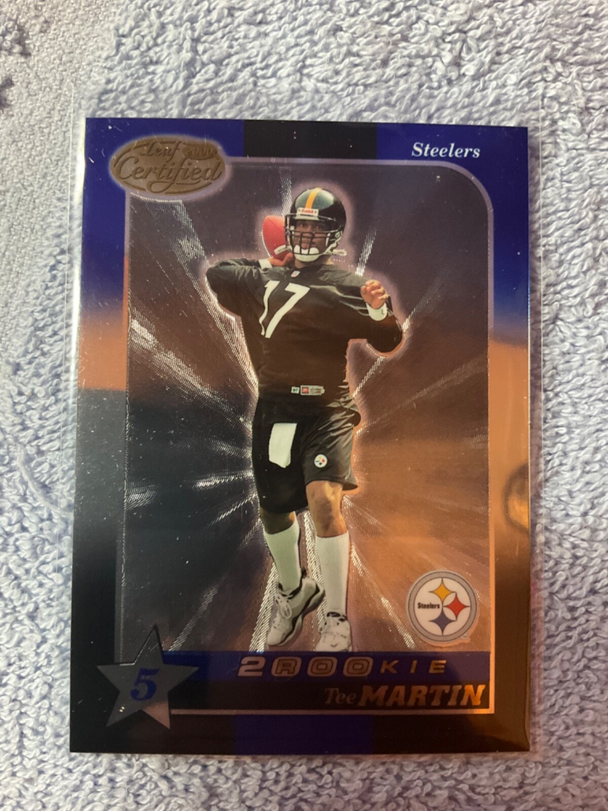 Tee Martin Leaf Certified #245 Base