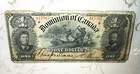RARE 1898 Dominion of Canada One Dollar Bill, Ottawa March 31, Serial # 417967
