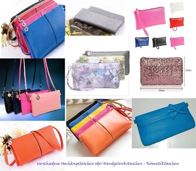 MARKENLOS Tasche Umhängetasche Trageriemen kleine Tasche Kosmetiktasche Handgelenktasche