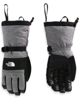 The North Face Mens Montana Ski Glove Grey Heather Large XL $65 New E Tip