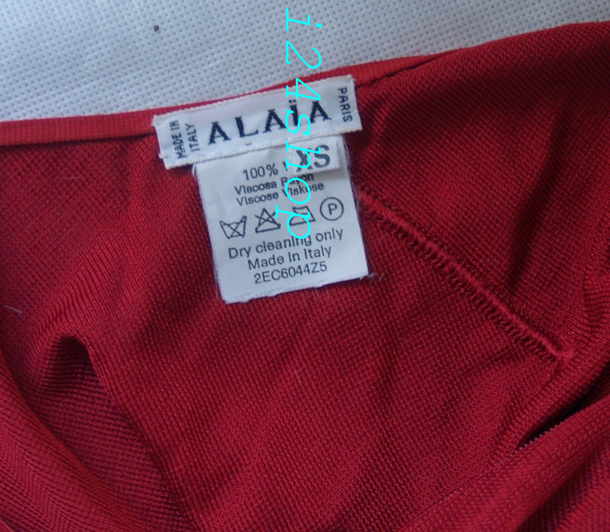 ViNTAGE AZZEDiNE ALAiA RED HALTER NECK DRESS GOWN - XS 2001 FW | eBay