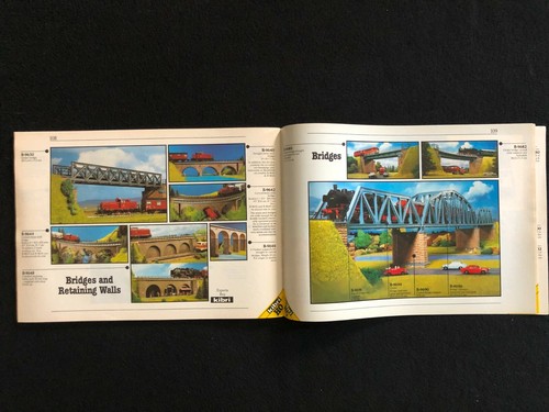 KIBRI MODEL RAILROAD ACCESSORIES HO + N + Z 1986/87 Catalog - Picture 11 of 12