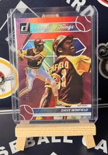 2023 Donruss Baseball Diamond Kings Dave Winfield #30 Red Holo #’ed /2023 Padres