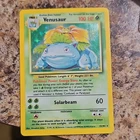 Wizards of the Coast Venusaur 15/102 Base Set Holo Rare Holo EN 1999 100 HP