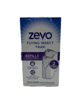 ZEVO Flying Insect Trap Starter Kit + 3 Refill Cartridges SHIPS FREE!