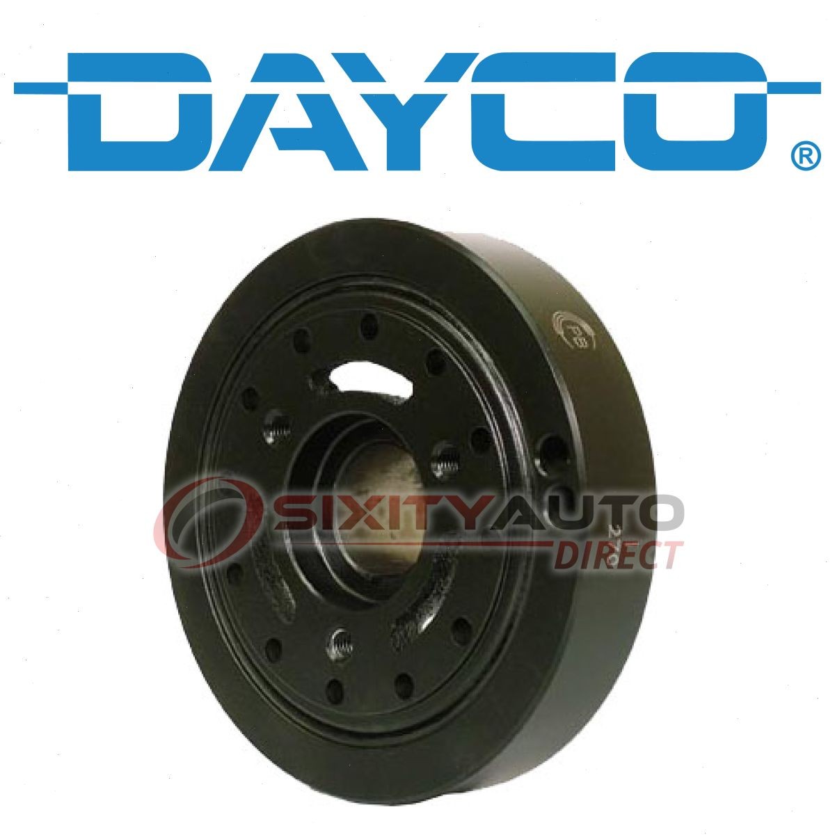 Dayco Harmonic Balancer for 1968-1970 GMC C35 C3500 Pickup 6.5L 6.6L V8 - ox