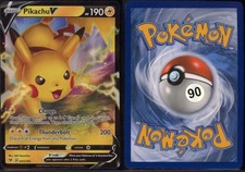 Pikachu V 43/185 Rare Holo V Vivid Voltage Pokemon NM