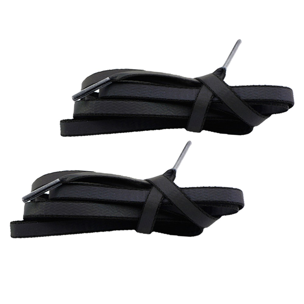 APL 2 paia lacci riflettenti lucidi cinturino creativo scarpe sneakers lacci scarpe