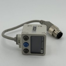 SMC ISE40A-N01-Y-P digital pressure switch, 2-color display, 1/8" NPT Used