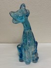 Fenton Alley Cat Blue Iridescent 11” — photo 7