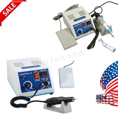 Dental Lab Marathon Electric Micromotor N3 /Contra Angle/Straight Handpiece USA
