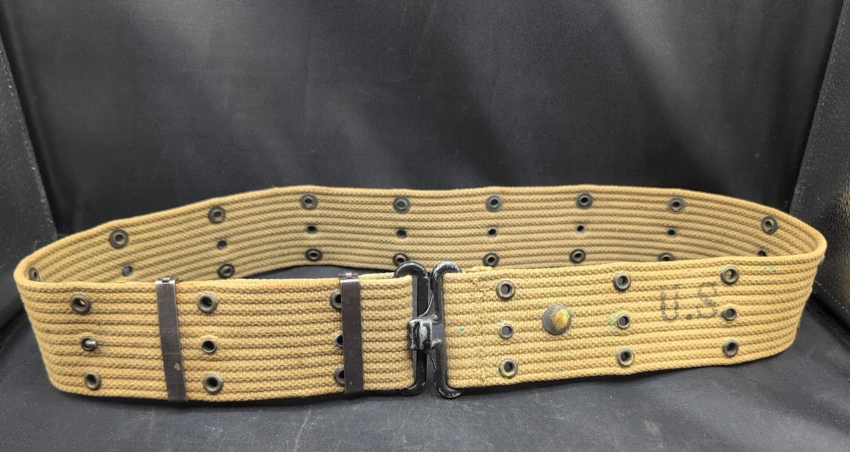Wwii Army Belt In Original Ww Ii Us Field Gear & Equipment for