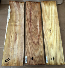 THREE BEAUTIFUL KILN DRIED S4S EXOTIC CANARYWOOD LUMBER WOOD 24" X 6" X 1" CP