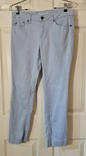 Kenneth Cole Women's Light Wash Skinny Fit Mid Rise 5-Pocket Logo Jeans 29