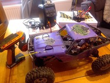 RC Axial Wraith Crawler With Dual Lipo Charger