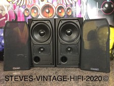 Mission 731 2Way Bi-Wired Bass Reflex Bookshelf Speakers 25-75W MINT L@@K FREE P