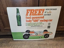 Vintage Sprite Indy “500” Racing Car Advertising Display – 1960s – Unpopped...
