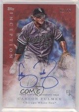 2017 Topps Inception Rookie Auto Red 42/75 Carson Fulmer #135 Auto r0j