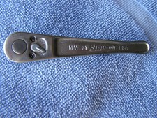 Vintage Mv71 Snap-on 14 Drive Ratchet Usa Made