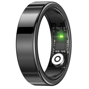 Ultra-Thin Smart Ring Health Tracker, IP65 Moniteur de vitesse cardiaque imperméable