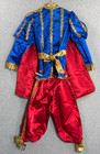 Costume King or Prince Youth Size with Cape Handmade Mardi Gras