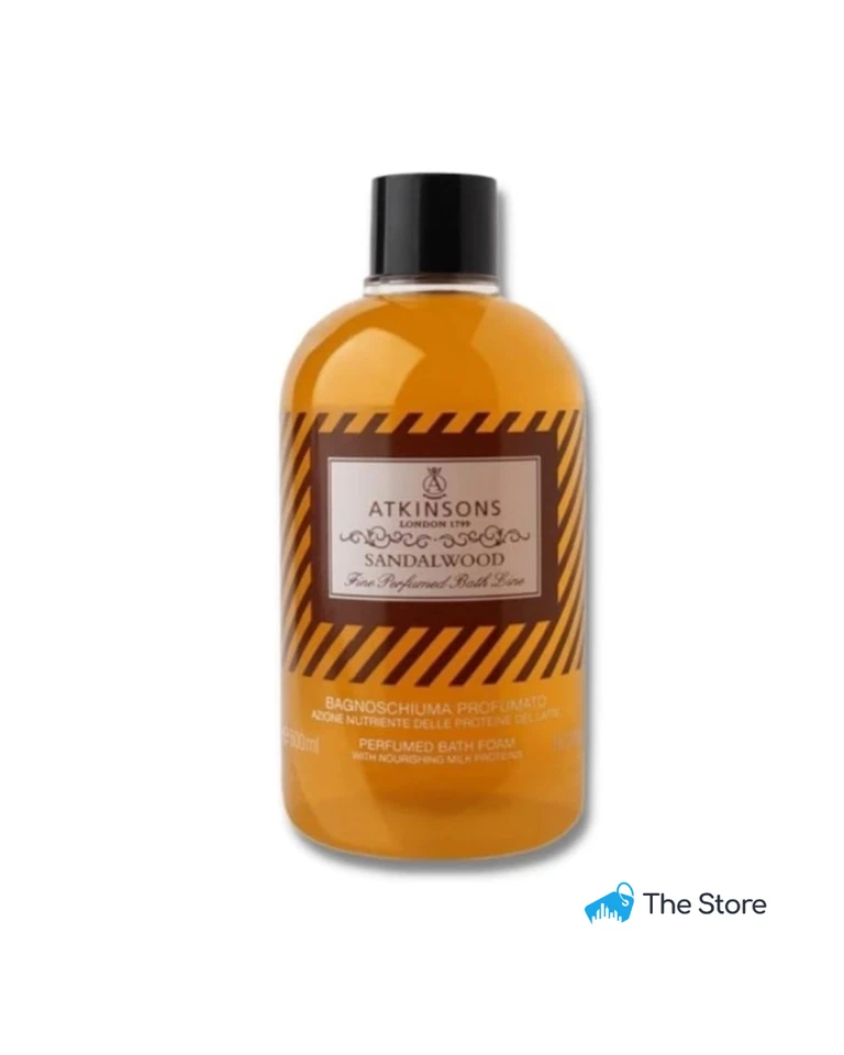 Atkinsons Bagnoschiuma Profumato Sandalwood 500 ml