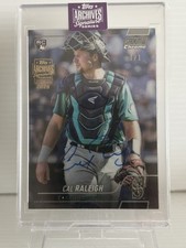 1/1 Cal Raleigh 2025 Topps Archives Signature Series Stadium ClubChrome Mariners