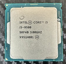 9th Gen Intel Core i5-9500 LGA 1151 CPU Processor 3.0GHz up to 4.4GHz 6Core 9MB.
