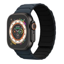 Magnetic Sport Band for Apple Watch Ultra 2 10 9 8 7 6 SE 42-49mm Silicone Strap