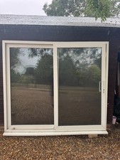 Upvc Patio Sliding Doors Slider Exterior Double Glazed Exterior White