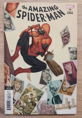 Amazing Spider-Man (2022) #6 (#900) Marvel Comic 1:25 TEDESCO Variant Cover B4P3