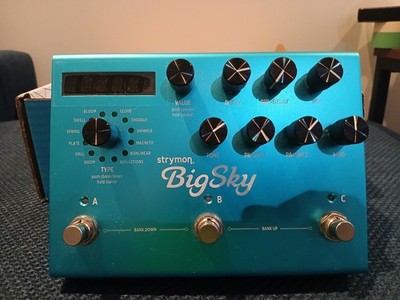 strymon big sky multi reverb pedal