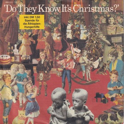 -2125- Band Aid - Do They Know It's Christmas - 7''-Single- vg++