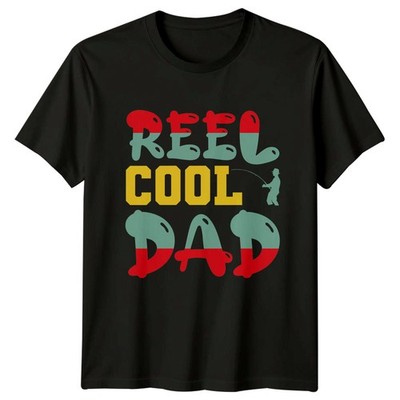 Reel Cool Dad Herren T-Shirt Vaterschaft Angeln Vatertag Geschenk für Ihn