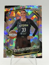 Katie Lou Samuelson 2025 Panini Prizm WNBA #82 Ice Prizm