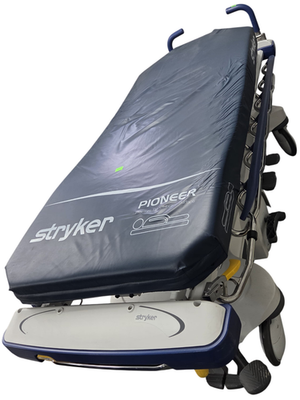 #ad #ad Stryker 1115 Glideaway Hospital Gurney Stretcher w Pioneer Mattress 700 lb Cap $2000.00