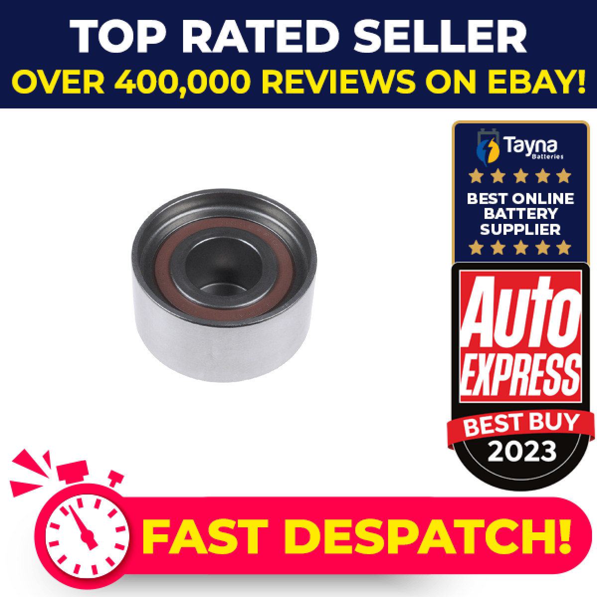 Timing Belt Guide Pulley ADC47629 Blue Print MD365983 MD377198 Quality New