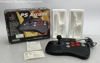 InterAct PS Arcade SV-1101 Sony PlayStation 1 PS1 Joystick Controller - Tested