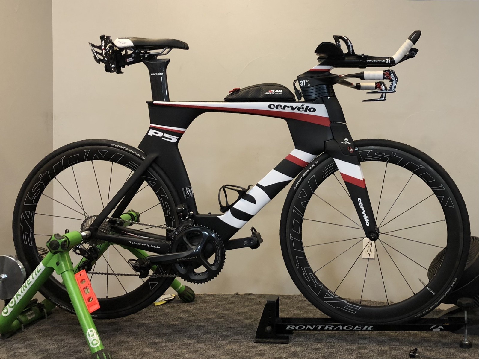 2015 Cervélo P5 Six Triathlon Bike Size 58 Ultegra Di2 Perfect Condition