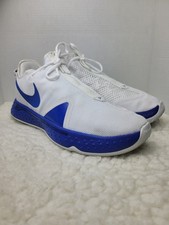 Nike PG 4 TB Promo White Royal Blue Paul George Men’s 15 Basketball Shoes CW4134
