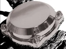 V-Factor 82307 Smooth Chrome Keihen CV Carb Top Cover for Harley