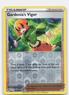 Gardenia's Vigor Reverse Holo Uncommon SWSH10: Astral Radiance 143/189 NM